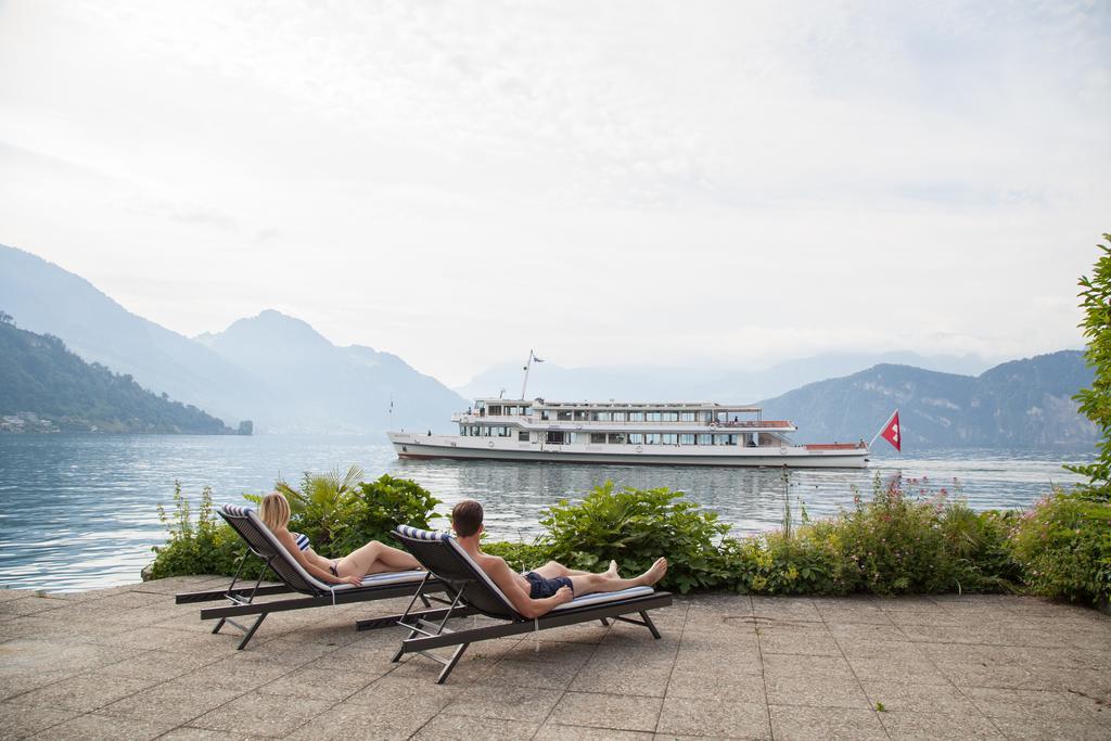 Garni-Hotel Frohburg - Beau Rivage Collection Weggis Exterior foto